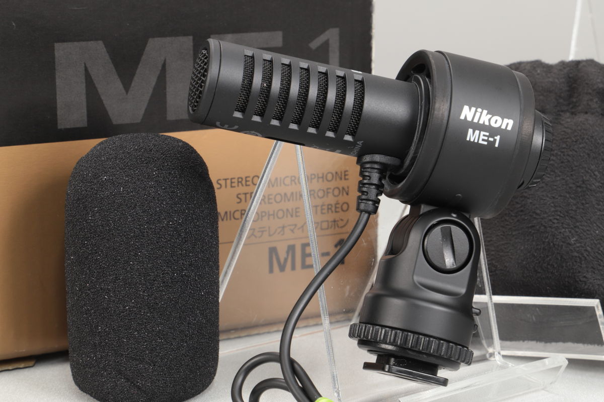 2026年07月06日に買取させていただいたNikon ステレオマイクロホン ME-1の画像