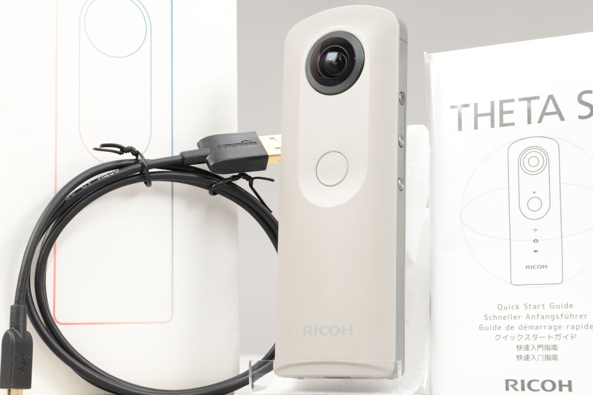2026年07月06日に買取させていただいたRICOH THETA SC ベージュの画像
