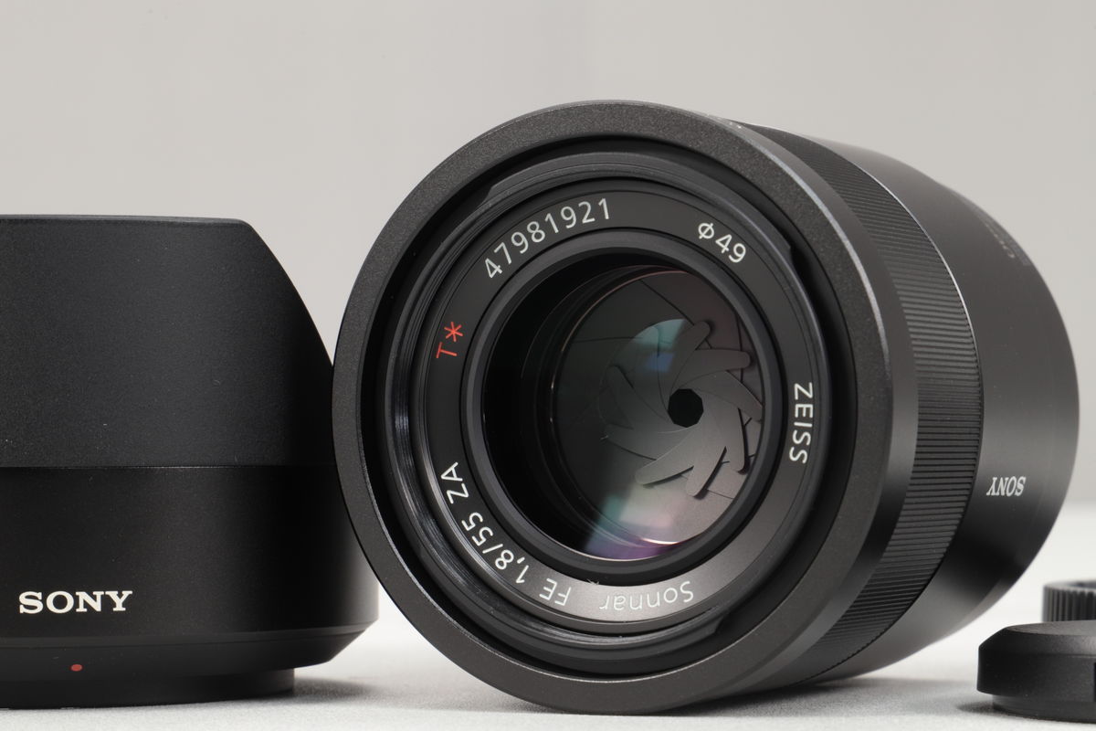 2026年07月01日に買取させていただいたSONY Sonnar T* FE 55mm F1.8 ZA SEL55F18Zの画像