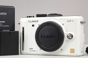 2026年07月07日に一心堂が買取したPanasonic LUMIX GF1 ボディ DMC-GF1 シェルホワイトの画像