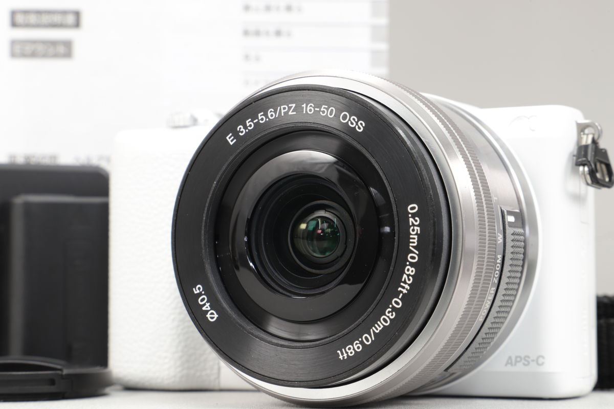 2026年07月10日に買取させていただいたSONY α5100 パワーズームレンズキット ILCE-5100L ホワイトの画像