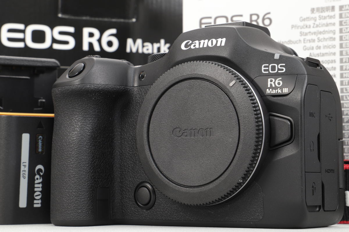 2026年07月21日に買取させていただいたCanon EOS R6 Mark III ボディの画像