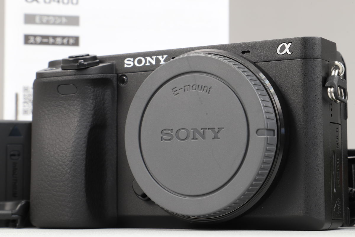 2026年08月10日に買取させていただいたSONY α6400 ボディ ILCE-6400 ブラックの画像