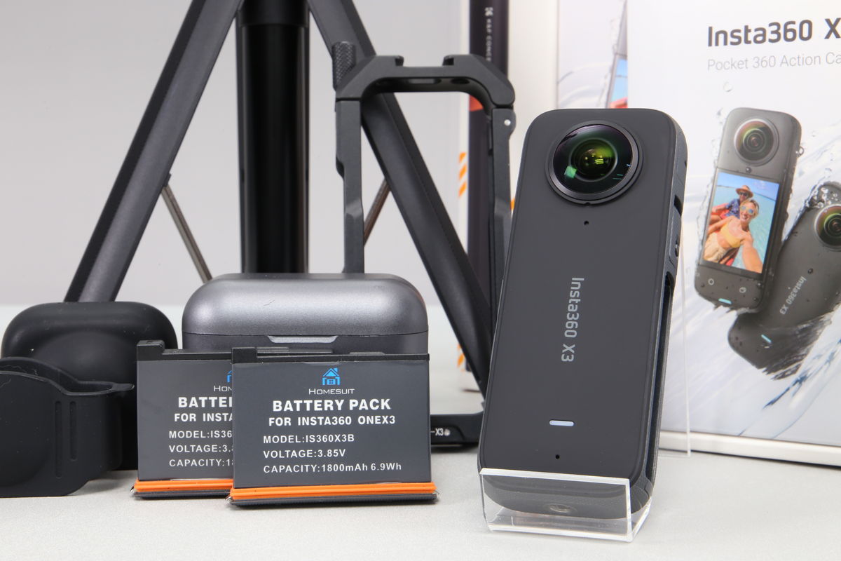2026年08月07日に買取させていただいたInsta360 X3 ブラックの画像