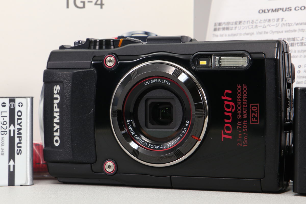 2026年08月17日に買取させていただいたOLYMPUS STYLUS TG-4 Tough ブラックの画像