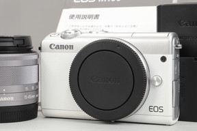 2026年08月16日に一心堂が買取したCanon EOS M100 EF-M15-45 IS STM レンズキット ホワイトの画像