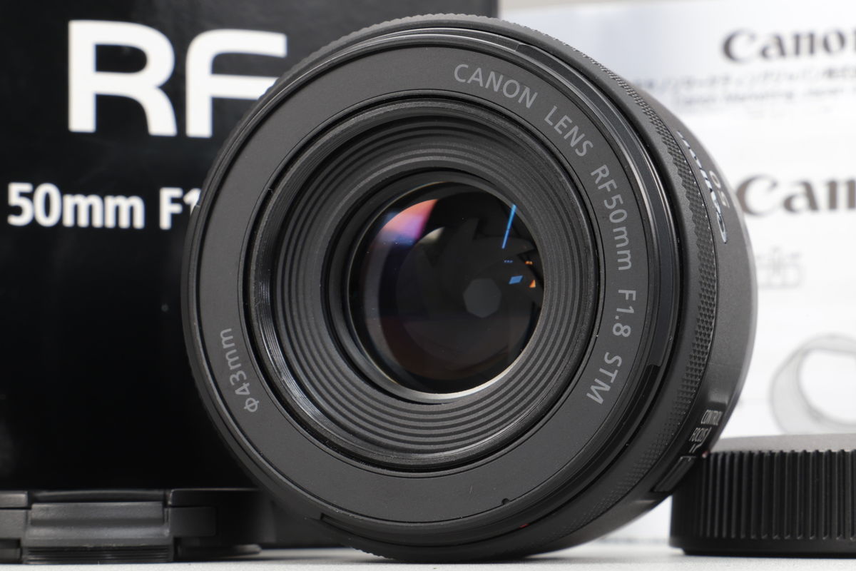 2026年08月13日に買取させていただいたCanon RF50mm F1.8 STMの画像