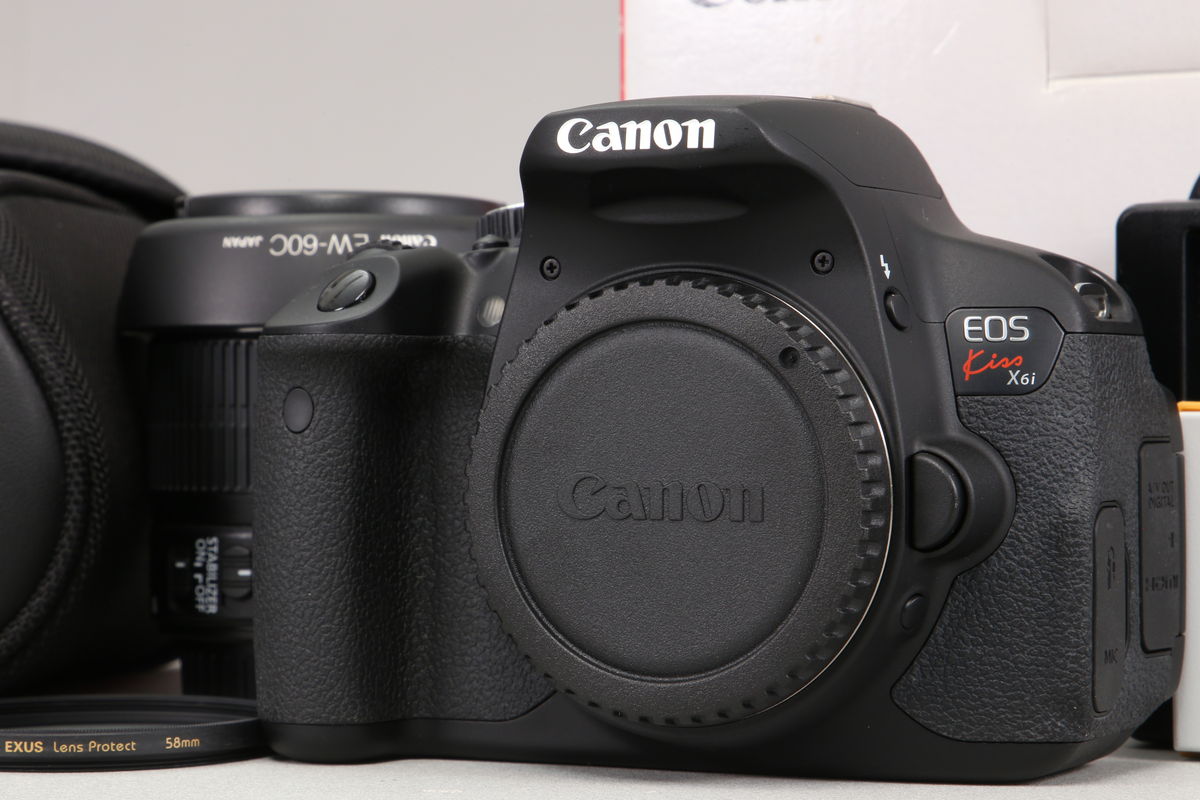 2026年08月17日に買取させていただいたCanon EOS Kiss X6i EF-S18-55 IS II レンズキットの画像