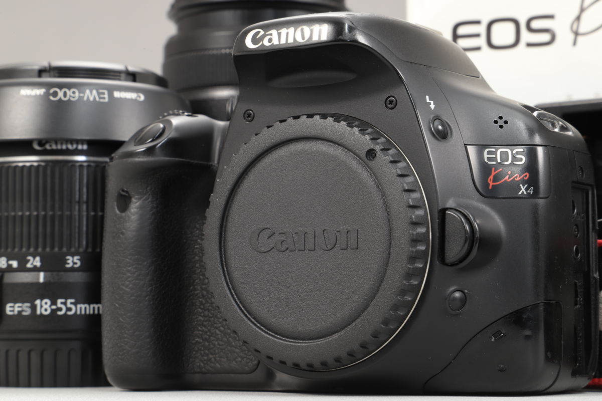 2026年08月17日に買取させていただいたCanon EOS Kiss X4 ダブルズームキットの画像
