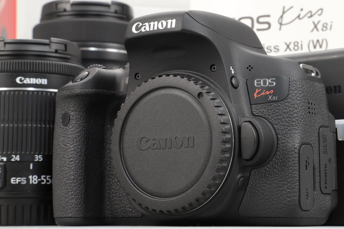 2026年09月09日に買取させていただいたCanon EOS Kiss X8i ダブルズームキットの画像