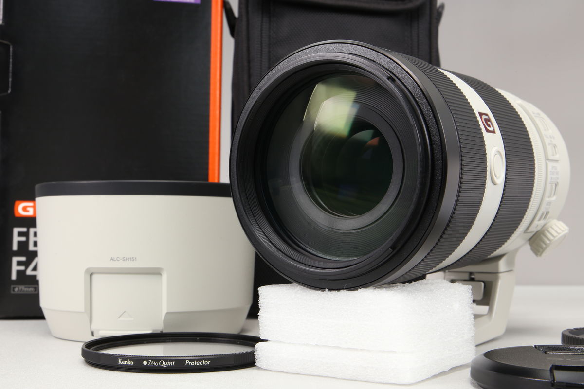 2026年09月07日に買取させていただいたSONY FE 100-400mm F4.5-5.6 GM OSS SEL100400GMの画像