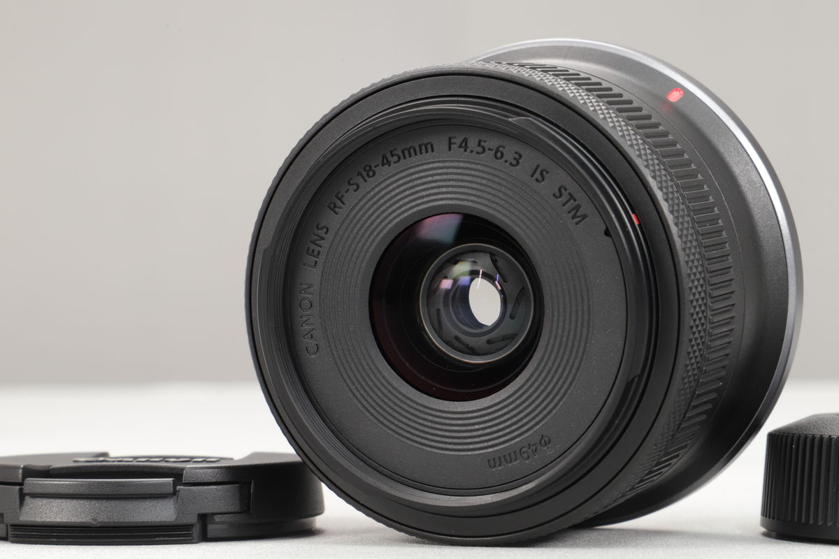 2026年10月03日に買取させていただいたCanon RF-S18-45mm F4.5-6.3 IS STM ブラックの画像