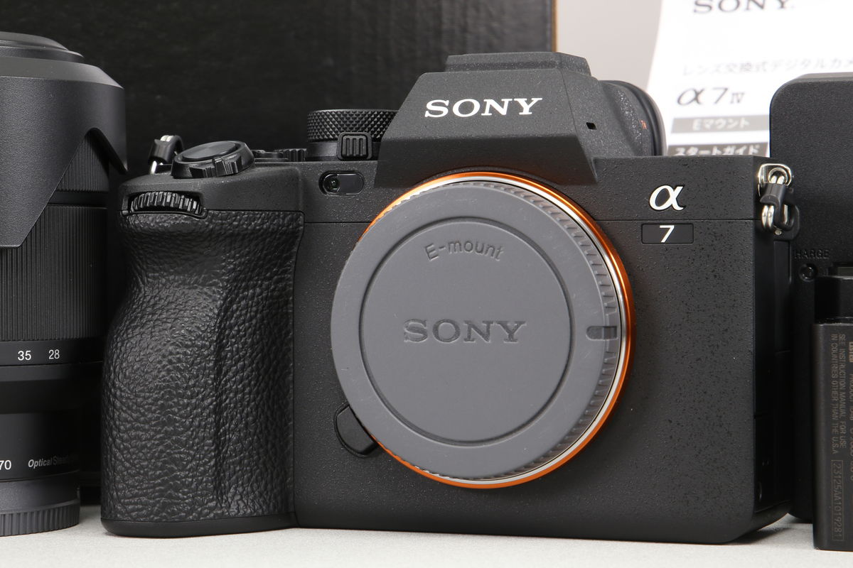 2026年10月07日に買取させていただいたSONY α7 IV ILCE-7M4K ズームレンズキットの画像