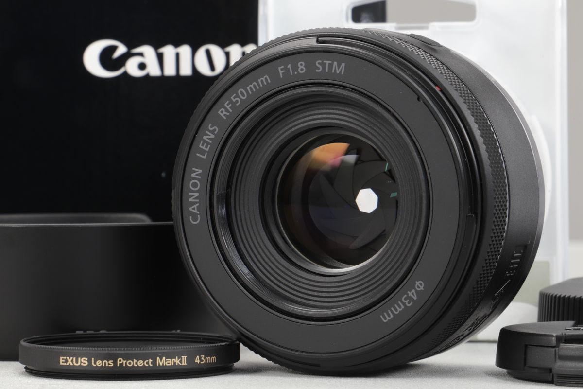 2026年10月21日に買取させていただいたCanon RF50mm F1.8 STMの画像