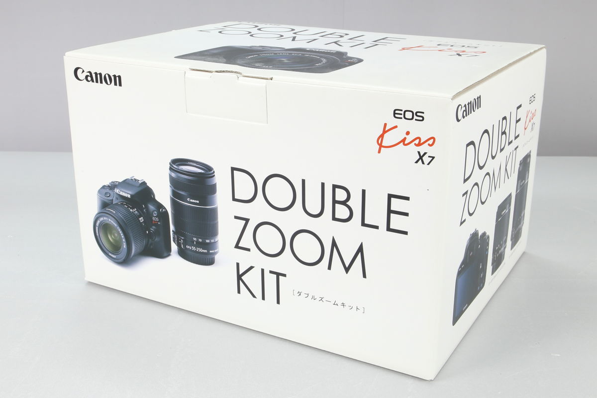 2026年10月23日に買取させていただいたCanon EOS Kiss X7 ダブルズームキットの画像