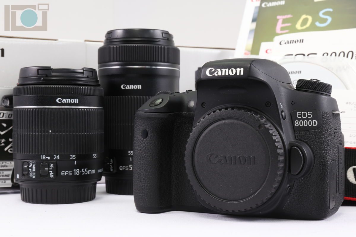 Canon EOS 8000D ダブルズームキット - カメラ