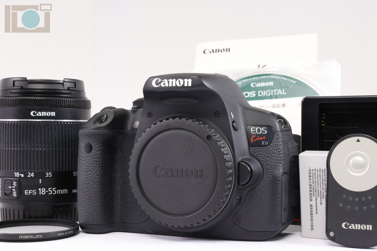 買取実績】Canon EOS Kiss X7i EF-S18-55 IS STM レンズキット 2023年08月29日 | カメラ買取の一心堂
