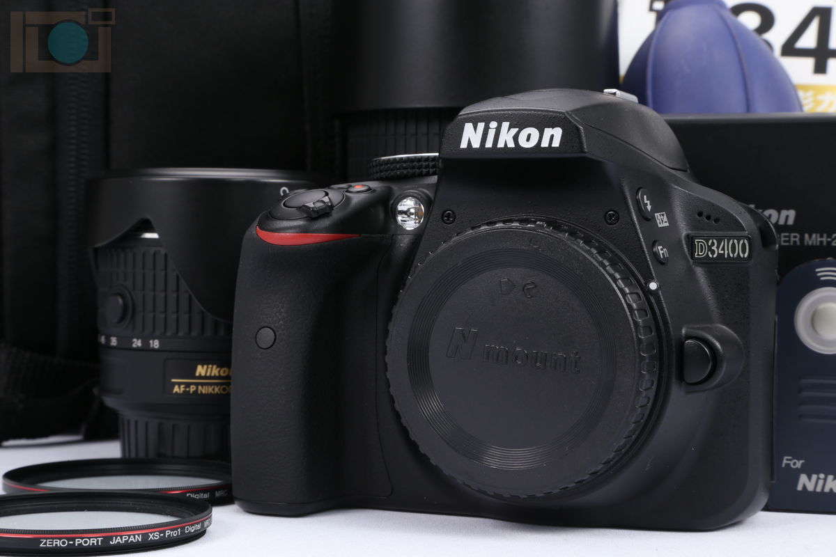 買取実績】Nikon D3400 ダブルズームキット ブラック 2023年10月08日